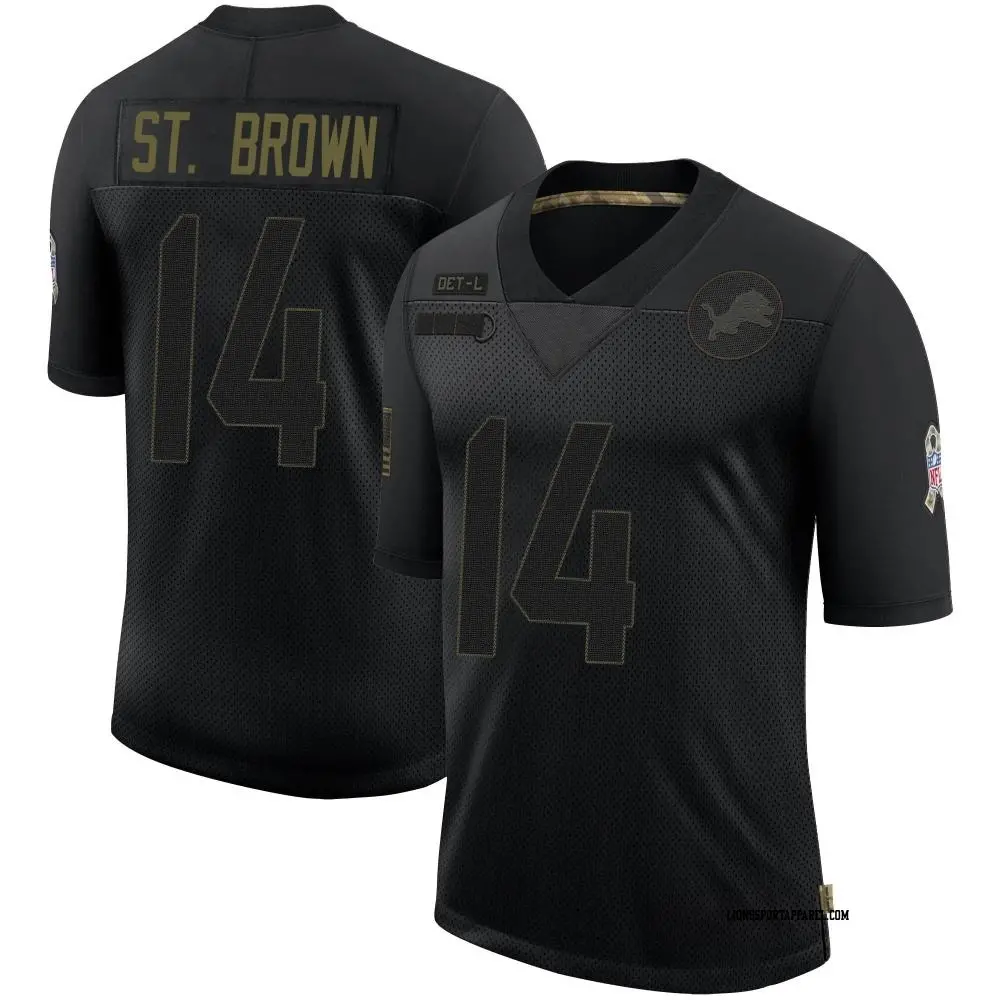Camiseta Detroit Lions Amon-Ra St. Brown - ¡Negra Y Moderna!